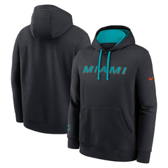 Miami Dolphins 2025 Rivalries Collection Club Hoodie Pitch Blue