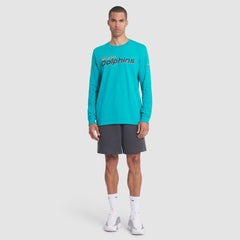 Miami Dolphins 2025 Rivalries Collection Essential Long Sleeve T-Shirt Turbo Green