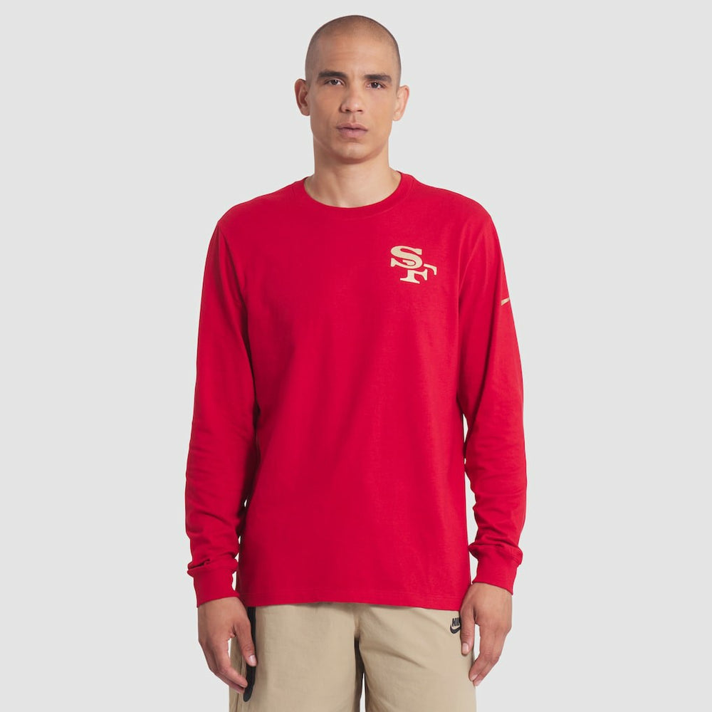 San Francisco 49ers 2025 Rivalries Collection Essential Long Sleeve T-Shirt Scarlet