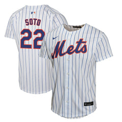 MLB Juan Soto New York Mets Nike Youth Home Game Player Jersey - White
