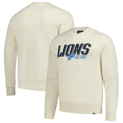 Detroit Lions '47 Locked In Headline Pullover Sweatshirt Cream