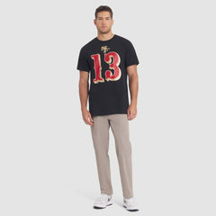 Brock Purdy San Francisco 49ers 2025 Rivalries Collection Player Name & Number T-Shirt Black