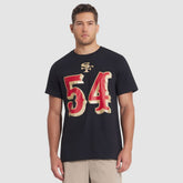 Fred Warner San Francisco 49ers 2025 Rivalries Collection Player Name & Number T-Shirt Black