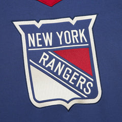 NHL New York Rangers Heritage Lace-Up Pullover Sweatshirt - Royal