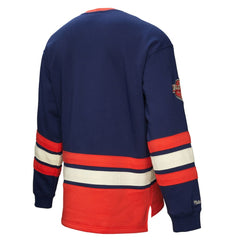 NHL Washington Capitals Heritage Lace-Up Pullover Sweatshirt - Navy