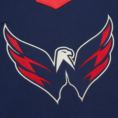 NHL Washington Capitals Heritage Lace-Up Pullover Sweatshirt - Navy