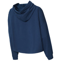 USWNT Concepts Sport Women's Elevation Tri-Blend Long Sleeve Pullover Hoodie Navy