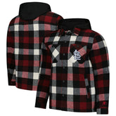 St. Louis Cardinals Starter Sherpa Full-Zip Hoodie Jacket - Red/Black Jackets