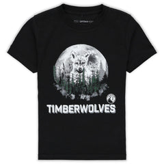 Minnesota Timberwolves Stadium Essentials Youth Mascot T-Shirt Black