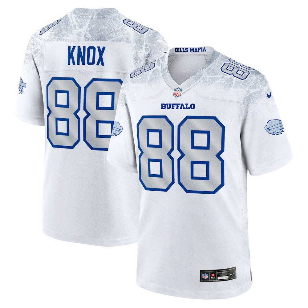 NFL Dawson Knox Buffalo Bills 2025 Rivalries Collection Game Jersey - White