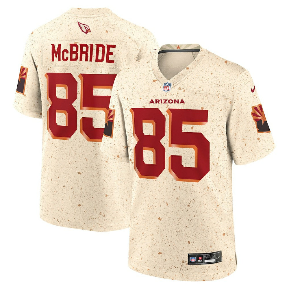 NFL Trey McBride Arizona Cardinals 2025 Rivalries Collection Game Jersey - Natural