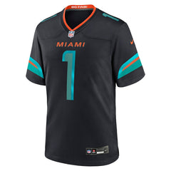 NFL Tua Tagovailoa Miami Dolphins 2025 Rivalries Collection Game Jersey - Pitch Blue