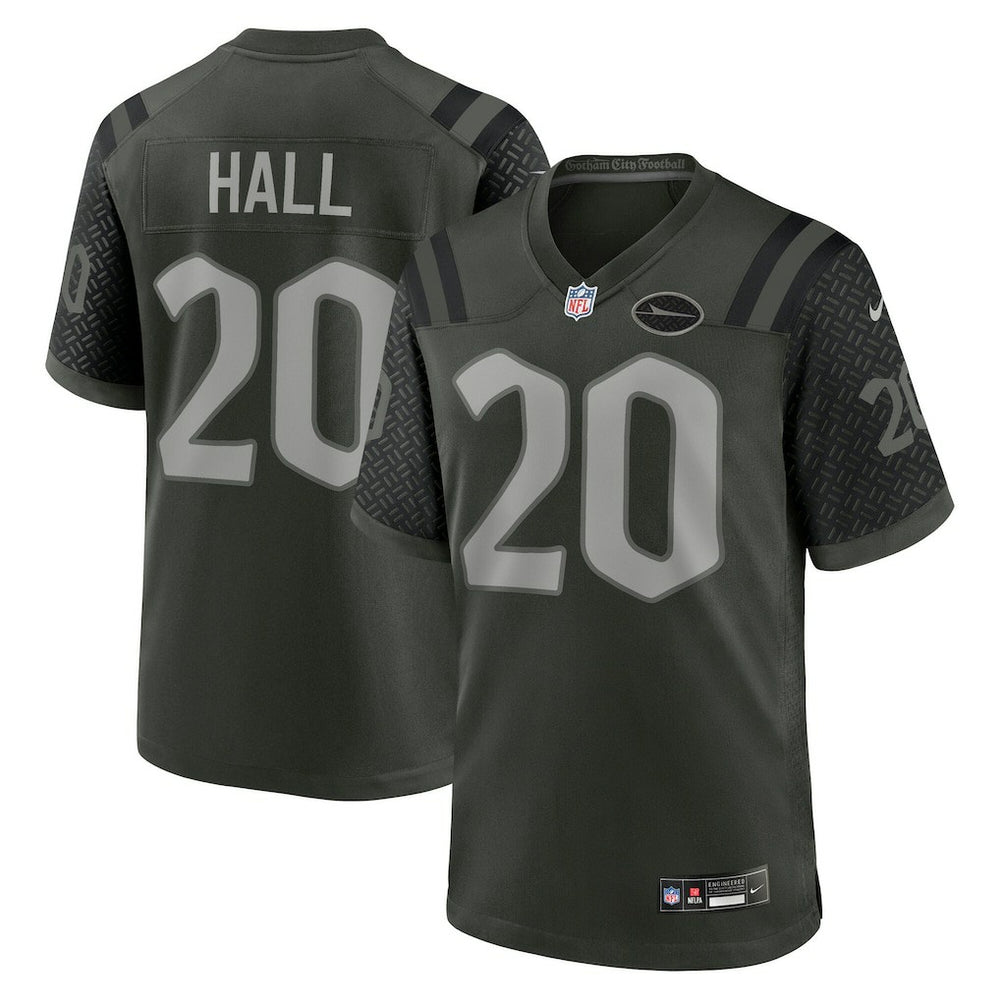 NFL Breece Hall New York Jets 2025 Rivalries Collection Game Jersey - Gotham Green