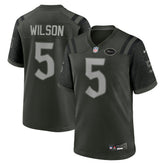 NFL Garrett Wilson New York Jets 2025 Rivalries Collection Game Jersey - Gotham Green