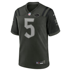 NFL Garrett Wilson New York Jets 2025 Rivalries Collection Game Jersey - Gotham Green