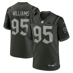 NFL Quinnen Williams New York Jets 2025 Rivalries Collection Game Jersey - Gotham Green