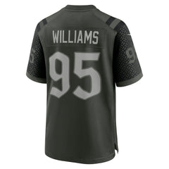 NFL Quinnen Williams New York Jets 2025 Rivalries Collection Game Jersey - Gotham Green