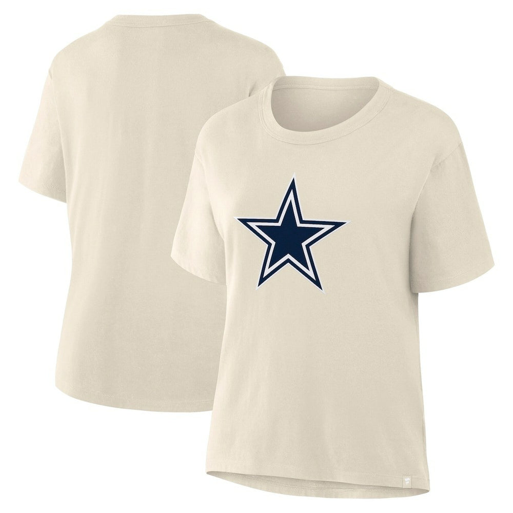 Dallas Cowboys Women's Dove Legacy T-Shirt Cream
