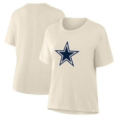 Dallas Cowboys Women's Dove Legacy T-Shirt Cream