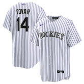 MLB Ezequiel Tovar Colorado Rockies Nike Home Replica Jersey - White