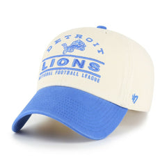 Detroit Lions '47 Windham Clean Up Adjustable Hat Natural