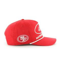 San Francisco 49ers '47 Foundational Hitch Adjustable Hat Scarlet