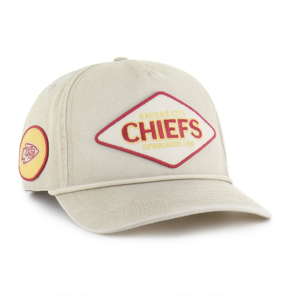 Kansas City Chiefs '47 Cairn Hitch Adjustable Hat Khaki