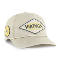 Minnesota Vikings '47 Cairn Hitch Adjustable Hat Khaki