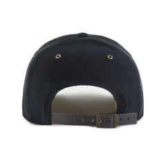 Pittsburgh Steelers '47 Golden Age Corduroy Hitch Adjustable Hat Black
