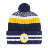 Minnesota Vikings '47 Quiver Cuffed Knit Hat with Pom