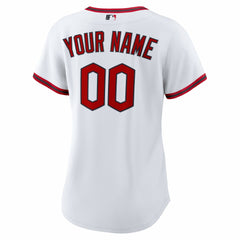 MLB Cleveland Guardians Nike Women's Home Custom Replica 2.0 Jersey - White