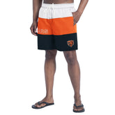 Chicago Bears G-III Sports by Carl Banks Sunrise Volley Swim Shorts Navy/Orange
