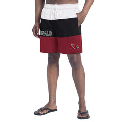 Arizona Cardinals G-III Sports by Carl Banks Sunrise Volley Swim Shorts Cardinal/Black