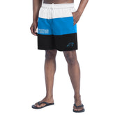 Carolina Panthers G-III Sports by Carl Banks Sunrise Volley Swim Shorts Black/Blue