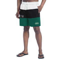 New York Jets G-III Sports by Carl Banks Sunrise Volley Swim Shorts Green/Black