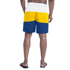 Los Angeles Rams G-III Sports by Carl Banks Sunrise Volley Swim Shorts Royal/Gold