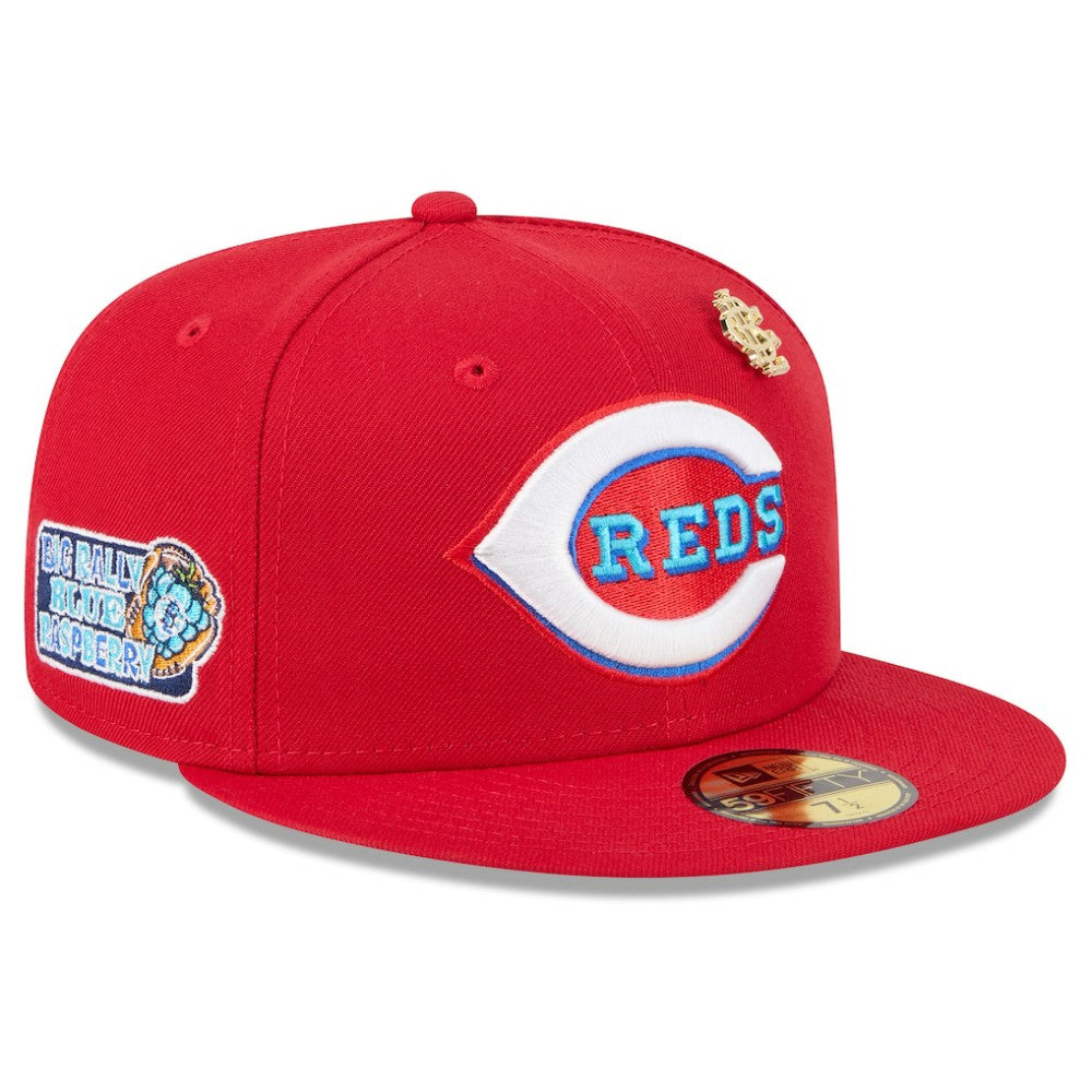 Cincinnati Reds New Era 2025 Big League Chew 59FIFTY Fitted Hat - Red Hats