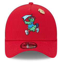 Philadelphia Phillies New Era 2025 Big League Chew A-Frame 9FORTY Adjustable Trucker Hat - Red Hats