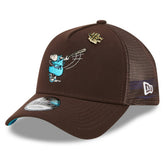 San Diego Padres New Era 2025 Big League Chew A-Frame 9FORTY Adjustable Trucker Hat - Brown Hats