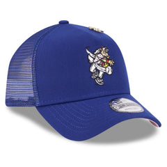 Texas Rangers New Era 2025 Big League Chew A-Frame 9FORTY Adjustable Trucker Hat - Royal Hats