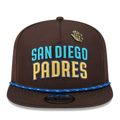 San Diego Padres New Era 2025 Big League Chew Golfer Snapback Hat - Brown Hats