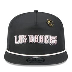 Arizona Diamondbacks New Era 2025 Big League Chew Golfer Snapback Hat - Black Hats