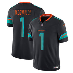 NFL Tua Tagovailoa Miami Dolphins 2025 Rivalries Collection Limited Jersey - Pitch Blue