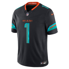 NFL Tua Tagovailoa Miami Dolphins 2025 Rivalries Collection Limited Jersey - Pitch Blue