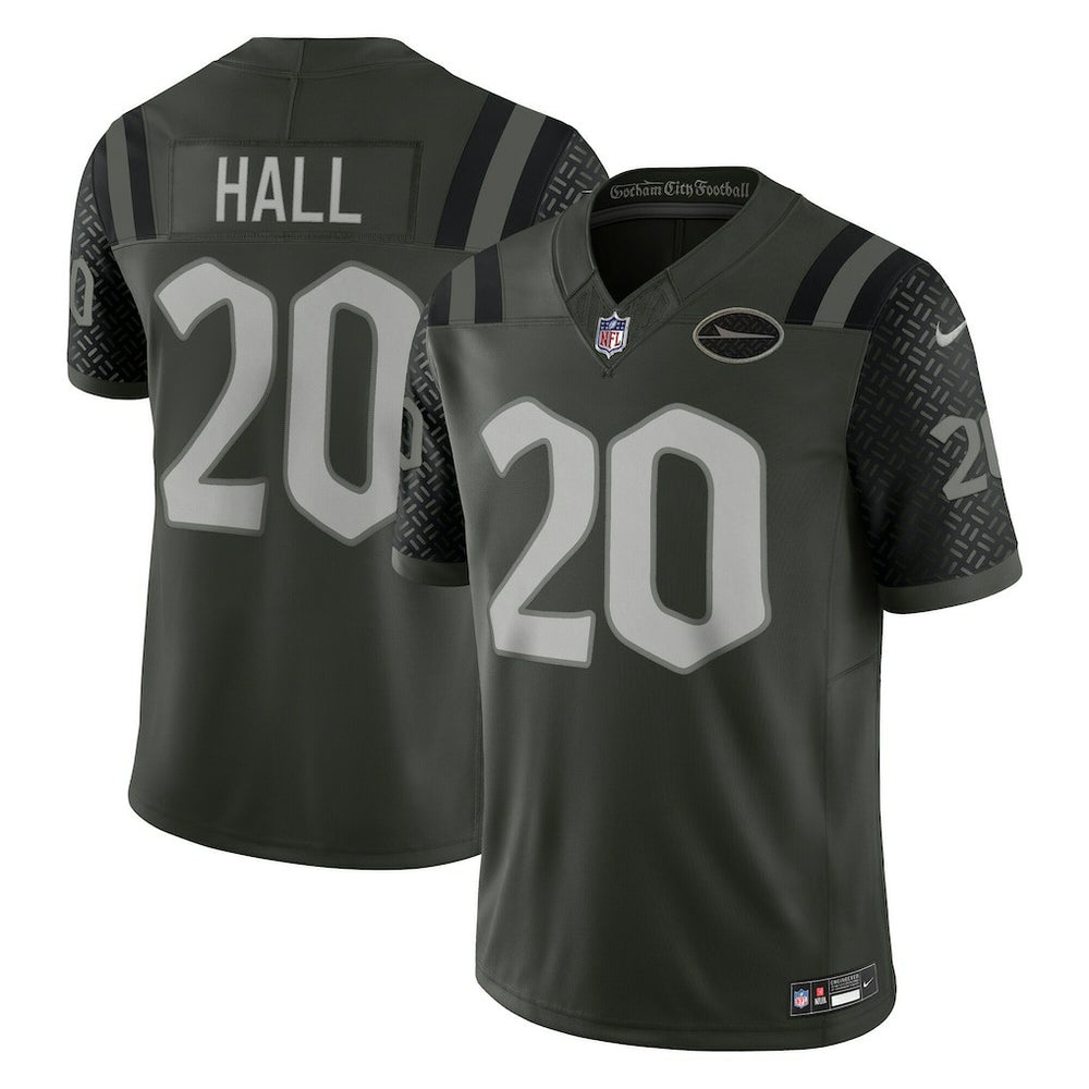 NFL Breece Hall New York Jets 2025 Rivalries Collection Limited Jersey - Gotham Green