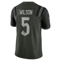 NFL Garrett Wilson New York Jets 2025 Rivalries Collection Limited Jersey - Gotham Green