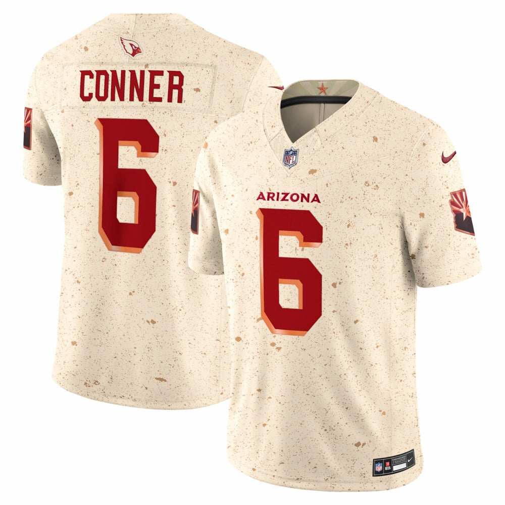 NFL James Conner Arizona Cardinals 2025 Rivalries Collection Limited Jersey - Natural