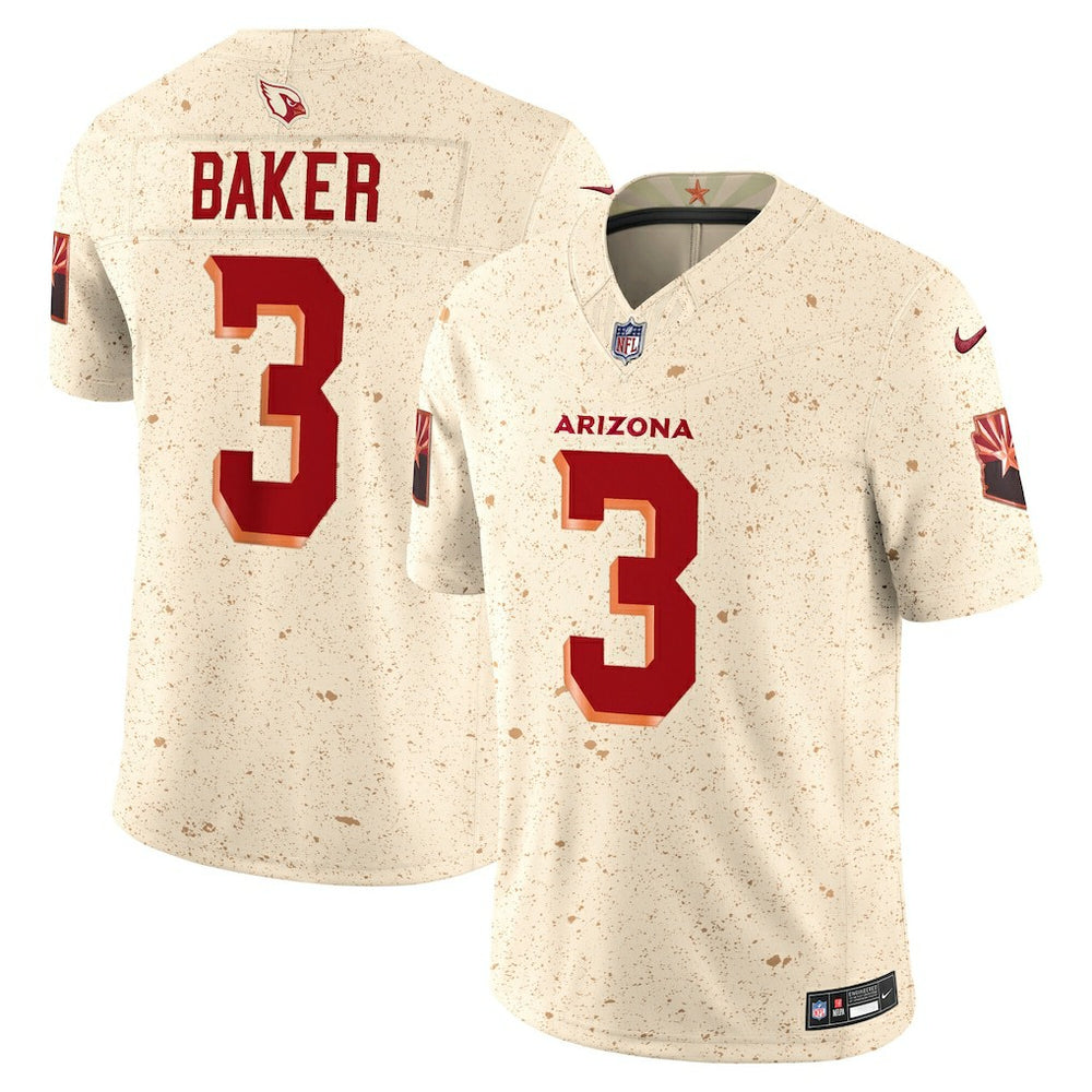 NFL Budda Baker Arizona Cardinals 2025 Rivalries Collection Limited Jersey - Natural