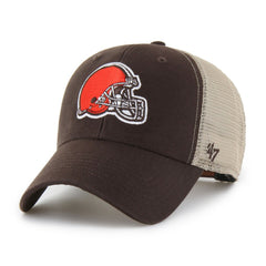 Cleveland Browns '47 Flagship MVP Trucker Adjustable Hat Brown/Natural