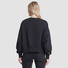 San Francisco 49ers Women's 2025 Rivalries Collection Oversized Phoenix Fleece Sweatshirt Black